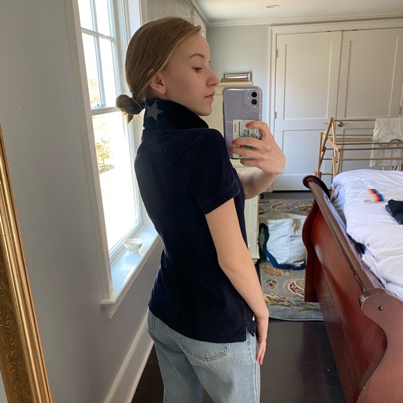 Converse All Star Collared T-Shirt - Picture 4 of 4